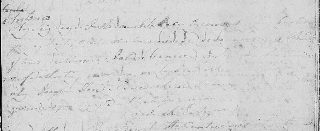 Batismo de Antonio, na matriz de Santa do Sapucaí, em 06 de julho de 1793